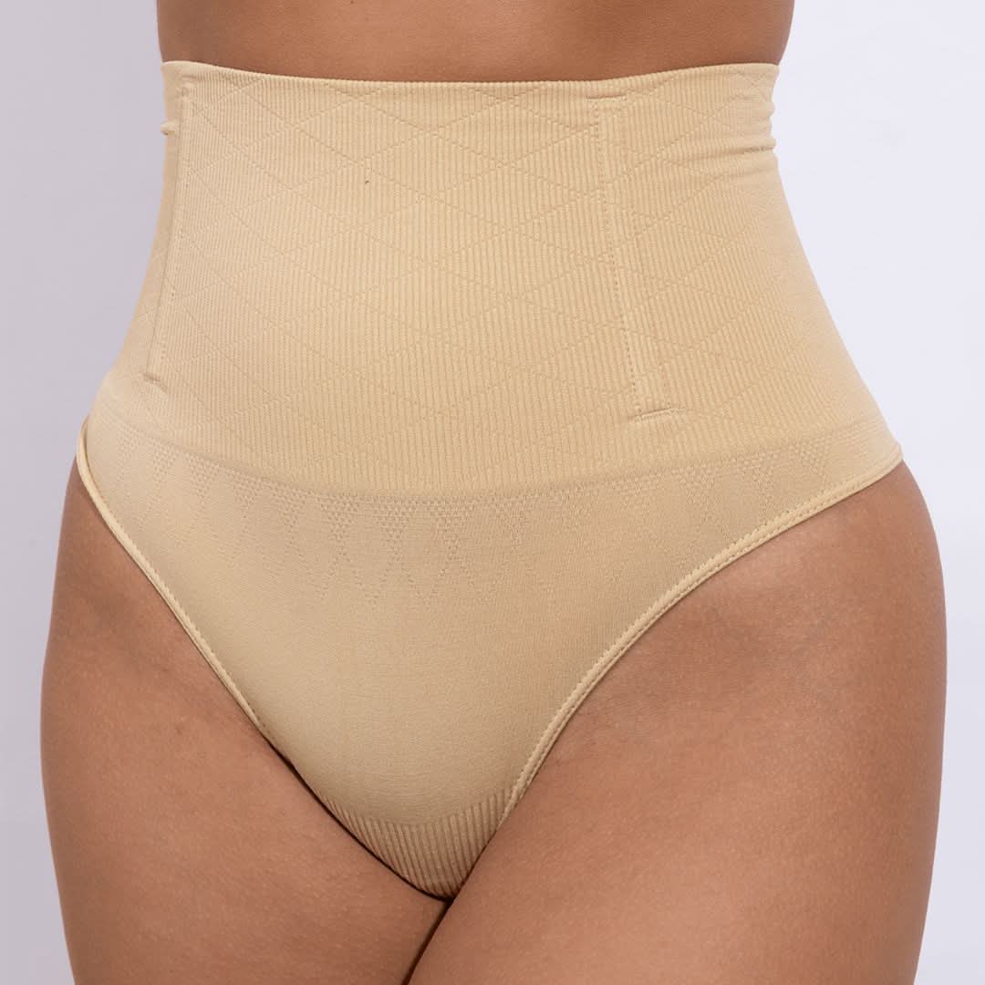 Anti-Roll Seamless Shapewear Thong Underwear