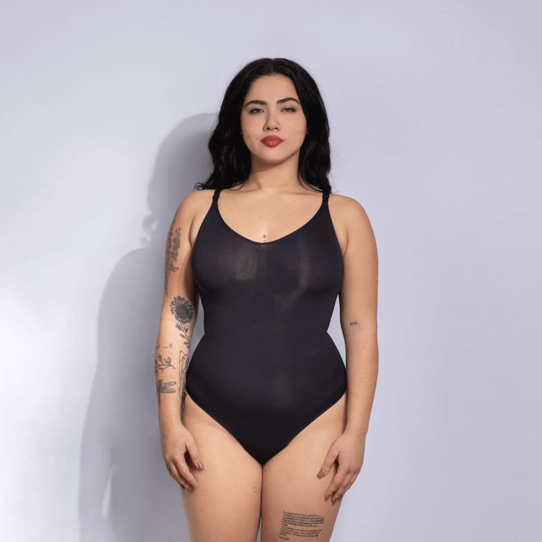 Model in the picture is 175 cm tall, and weights 80 Kgs wearing thong cut black M/L