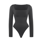 HolyShape Long Sleeve Square Neck Bodysuit