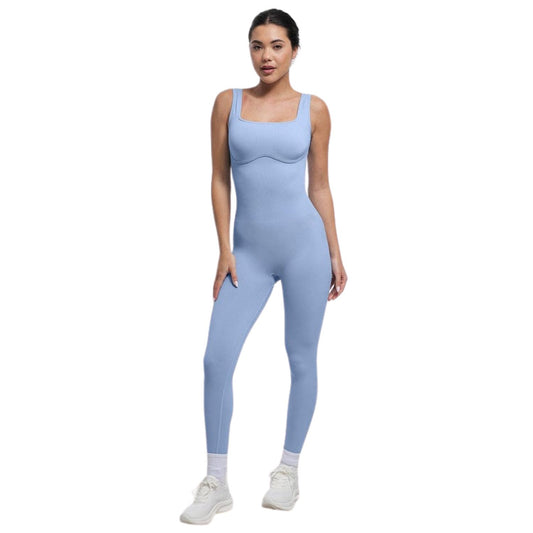 HolyShape Square Neck Sculpt Jumpsuit