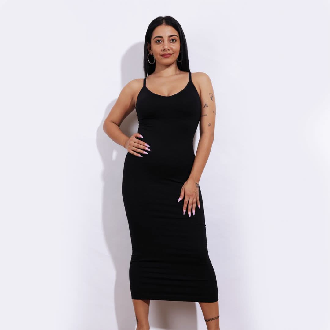 Butter Sculpt Maxi Shapewear Long Dress