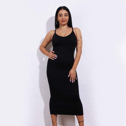 Butter Sculpt Maxi Shapewear Long Dress