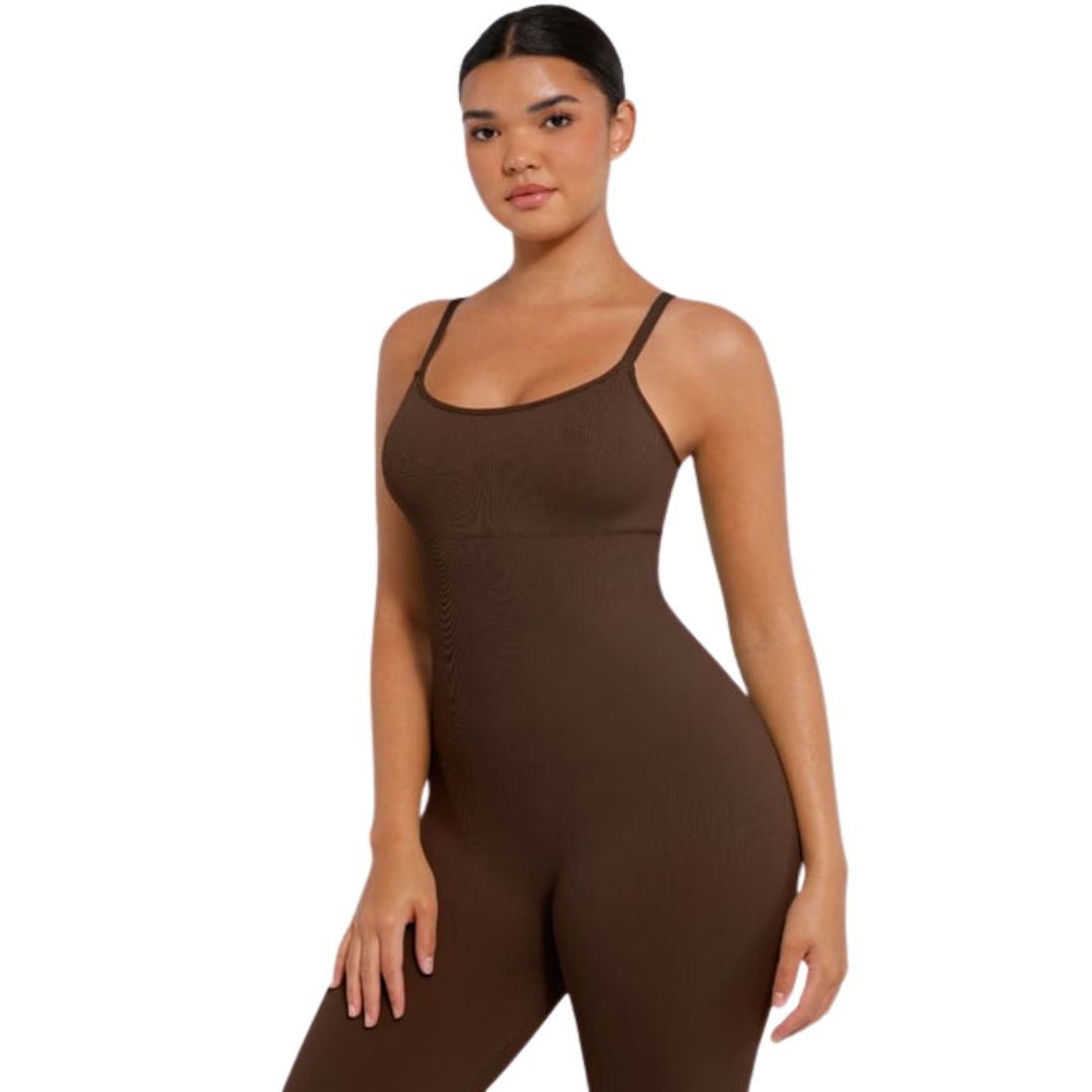 HolyShape SculptFlex Seamless Contour Jumpsuit with Removable Pads