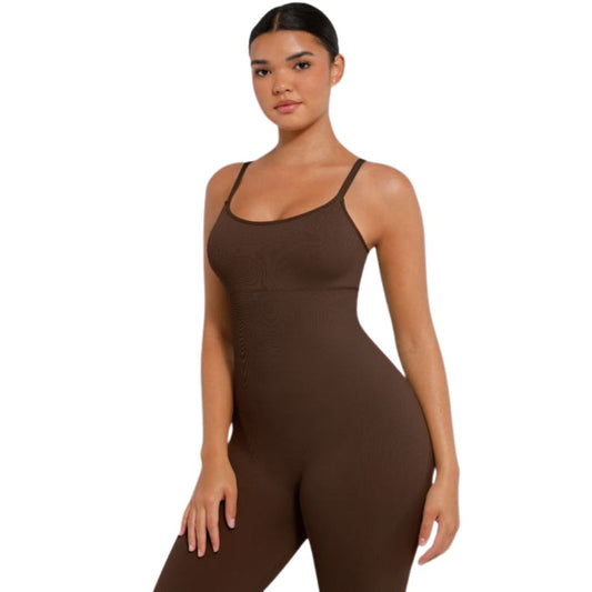 HolyShape SculptFlex Seamless Contour Jumpsuit with Removable Pads