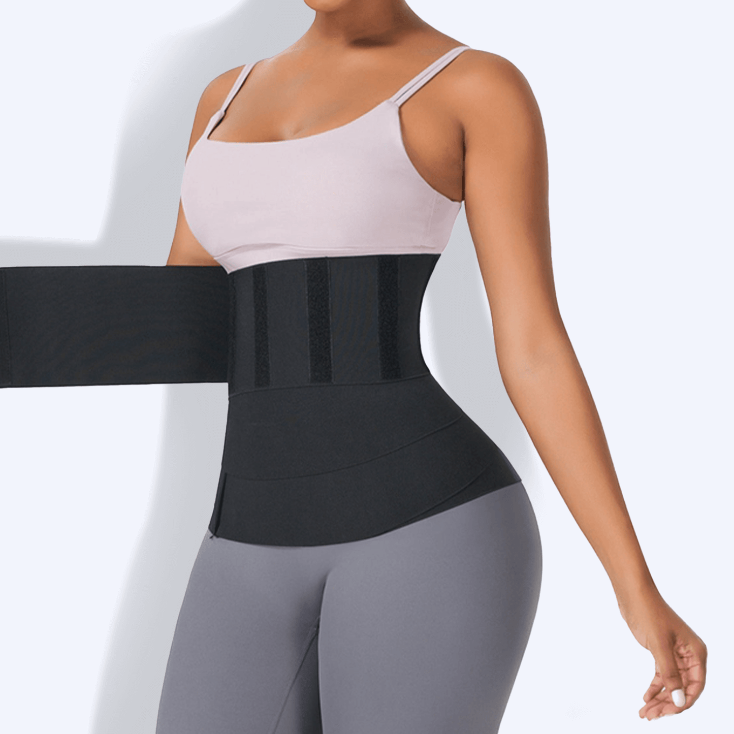 Sculpting Seamless Flexible Waistband Wrap