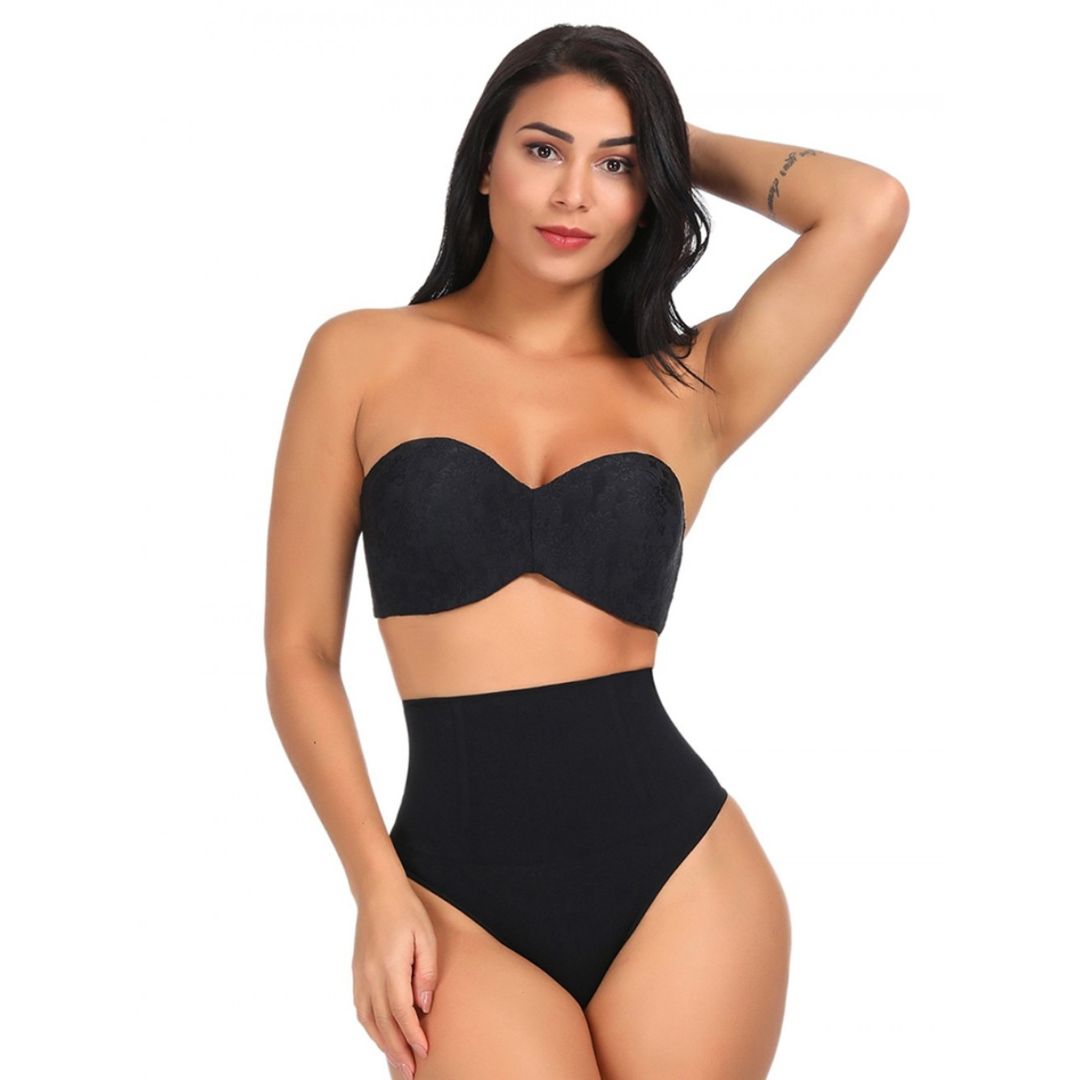 Anti-Roll Seamless Shapewear Thong Underwear