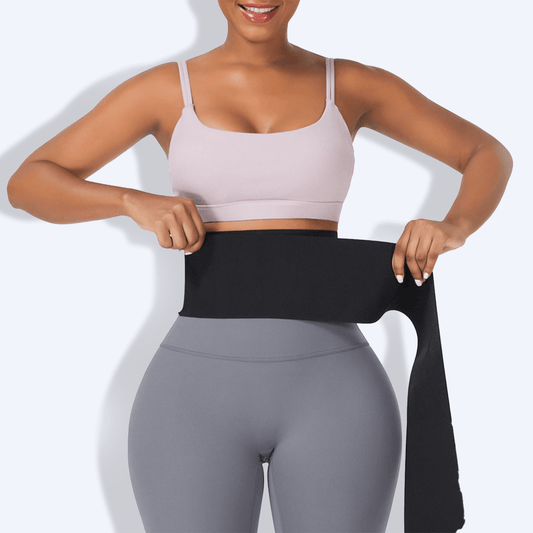 Sculpting Seamless Flexible Waistband Wrap