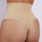 Anti-Roll Seamless Shapewear Thong Underwear