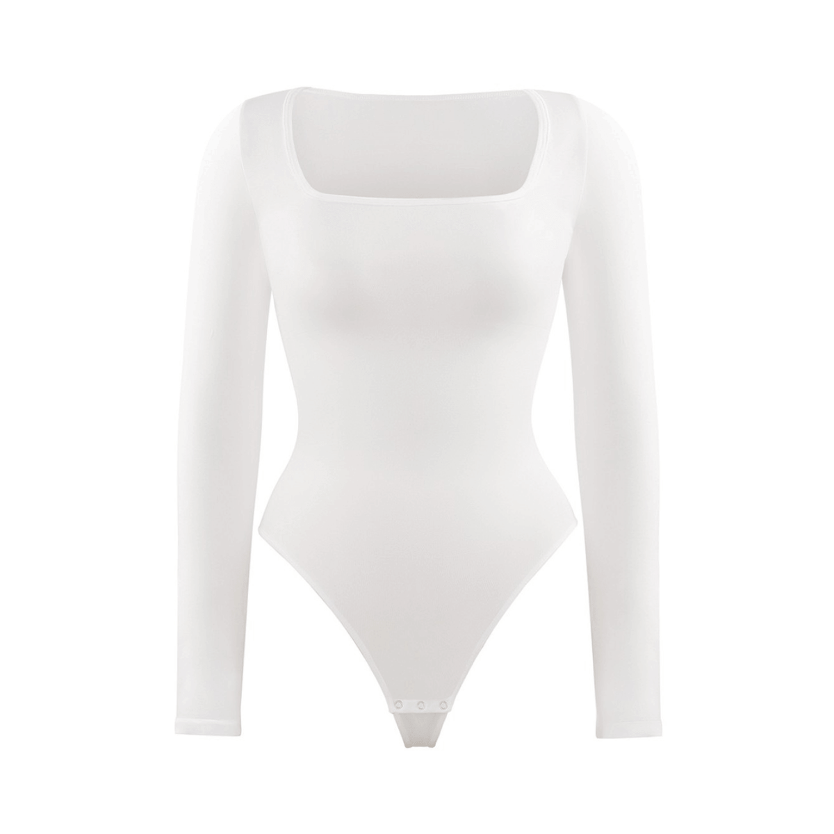 HolyShape Long Sleeve Square Neck Bodysuit