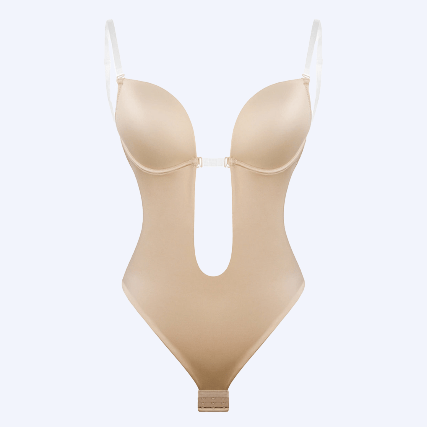 Backless Seamless Thong Bodysuit