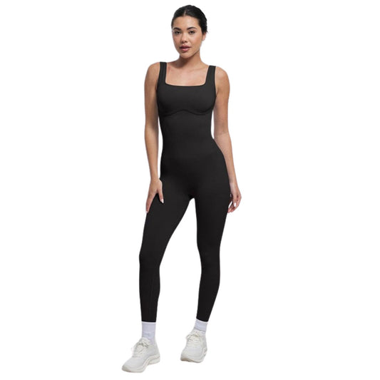 HolyShape Square Neck Sculpt Jumpsuit