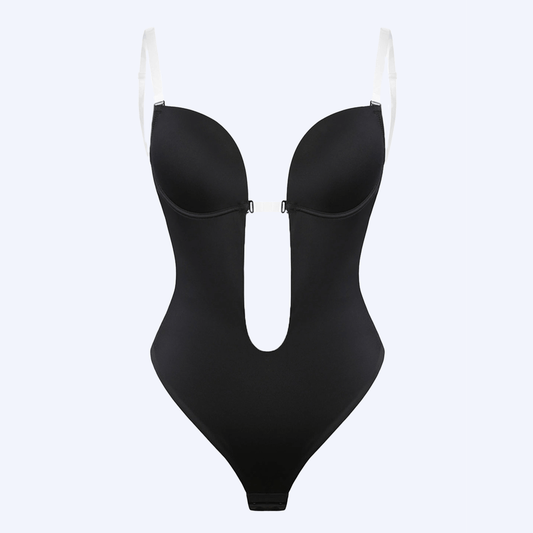 Backless Seamless Thong Bodysuit