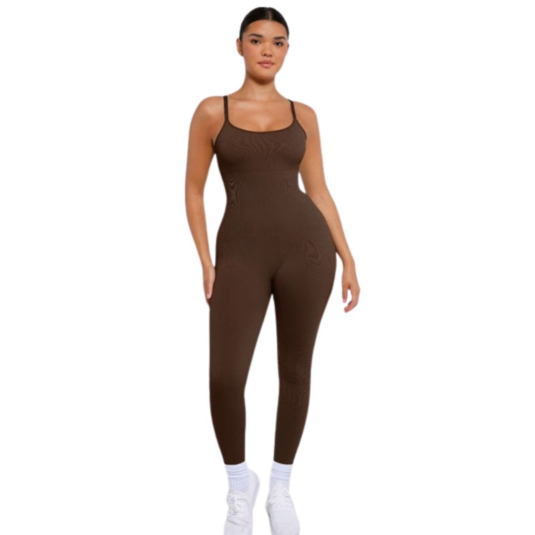 HolyShape SculptFlex Seamless Contour Jumpsuit with Removable Pads
