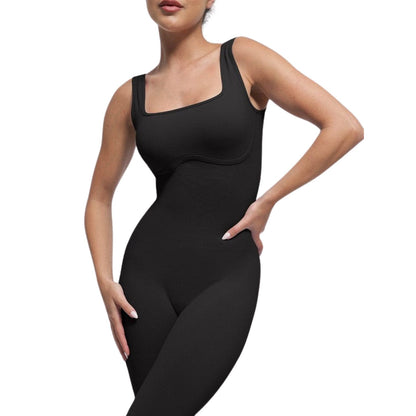 HolyShape Square Neck Sculpt Jumpsuit