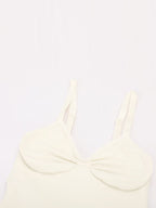 Seamless V Neck Ruched Bust Tummy Control Thong Shaping Bodysuit